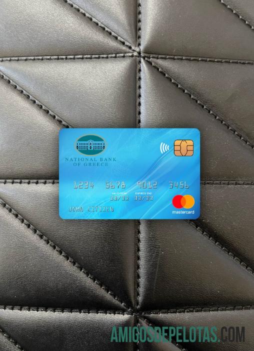 Banco Nacional da Grécia Mastercard Photolook Front baixar para verificação